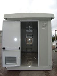 TERNA S.p.A. - Roma - Shelter per l'alloggiamento delle apparecchiature dei sistemi di protezione, comando e controllo